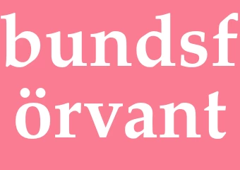 Synonym bundsförvant