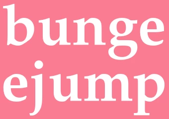 Synonym bungeejump