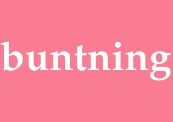 Synonym buntning