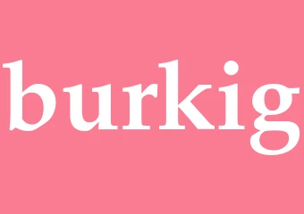 Synonym burkig