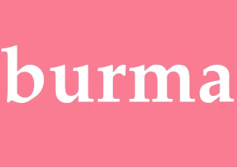 Synonym burma