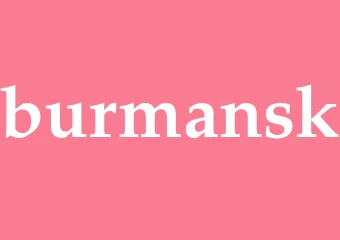 Synonym burmansk