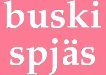 Synonym buskispjäs