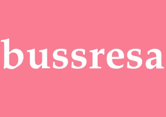 Synonym bussresa