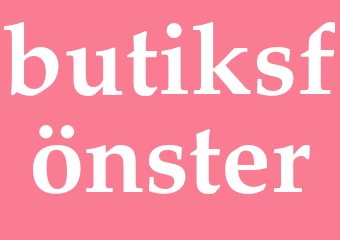 Synonym butiksfönster