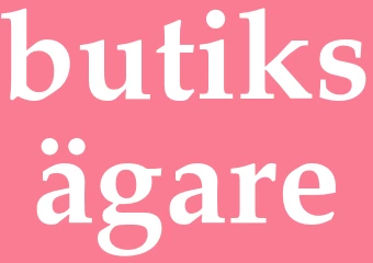 Synonym butiksägare