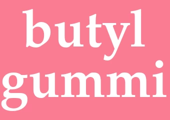 Synonym butylgummi