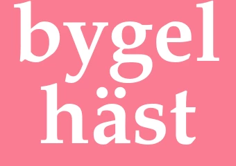 Synonym bygelhäst