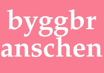 Synonym byggbranschen