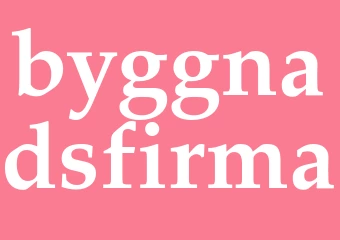 Synonym byggnadsfirma