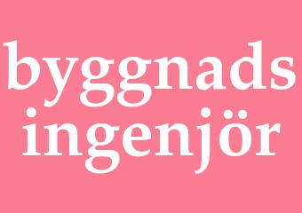 Synonym byggnadsingenjör