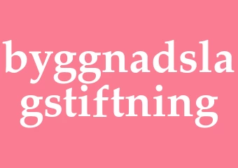 Synonym byggnadslagstiftning