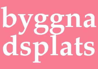 Synonym byggnadsplats