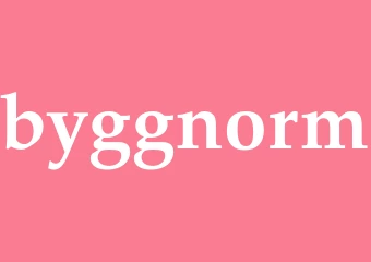 Synonym byggnorm
