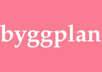 Synonym byggplan