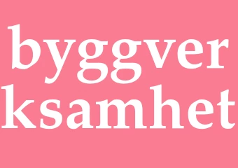 Synonym byggverksamhet