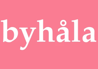 Synonym byhåla