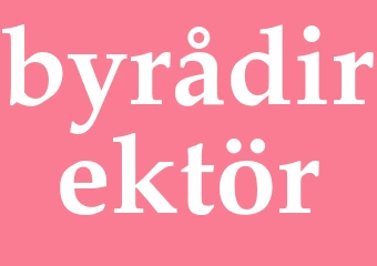 Synonym byrådirektör