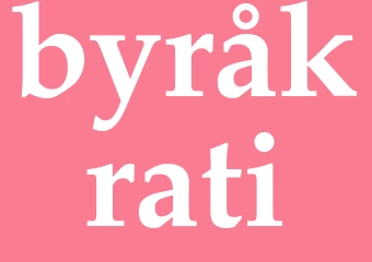 Synonym byråkrati
