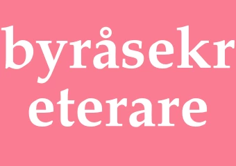 Synonym byråsekreterare