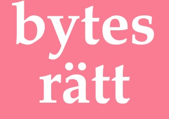 Synonym bytesrätt