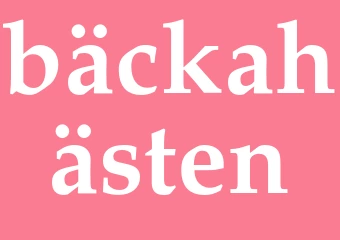 Synonym bäckahästen