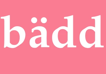 Synonym bädd