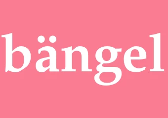 Synonym bängel