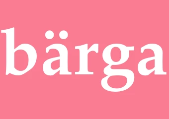 Synonym bärga