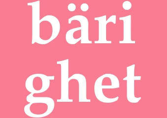 Synonym bärighet
