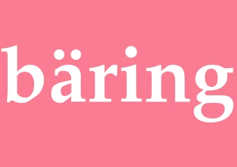 Synonym bäring