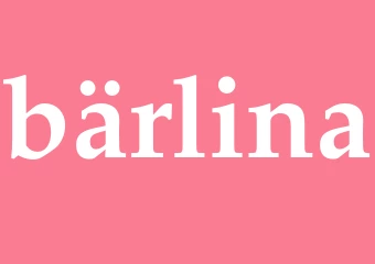 Synonym bärlina