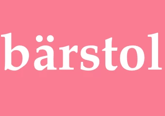 Synonym bärstol