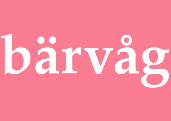 Synonym bärvåg