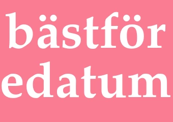 Synonym bästföredatum