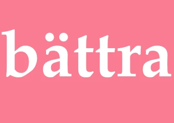 Synonym bättra