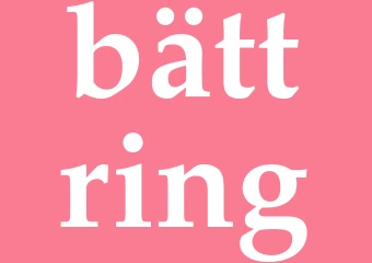 Synonym bättring