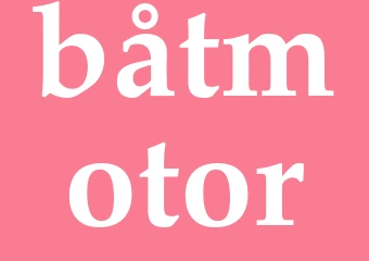 Synonym båtmotor
