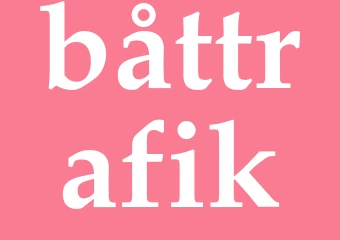Synonym båttrafik