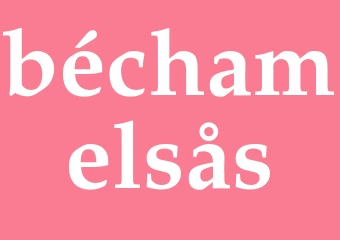 Synonym béchamelsås
