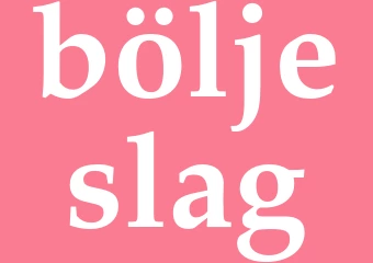 Synonym böljeslag
