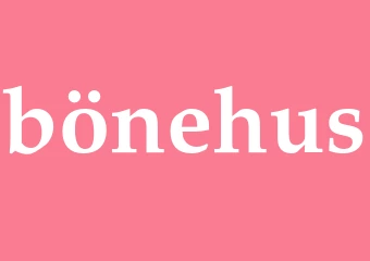 Synonym bönehus