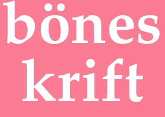 Synonym böneskrift