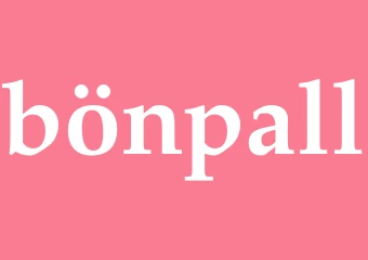 Synonym bönpall