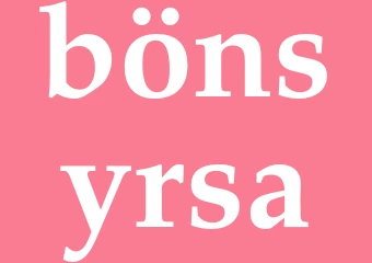 Synonym bönsyrsa
