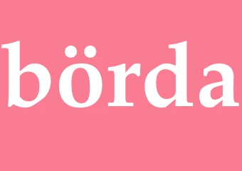 Synonym börda