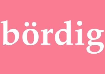 Synonym bördig