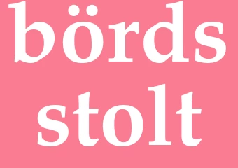 Synonym bördsstolt