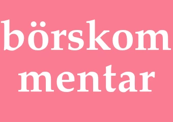 Synonym börskommentar