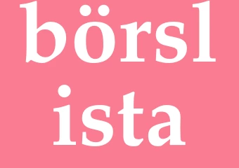Synonym börslista